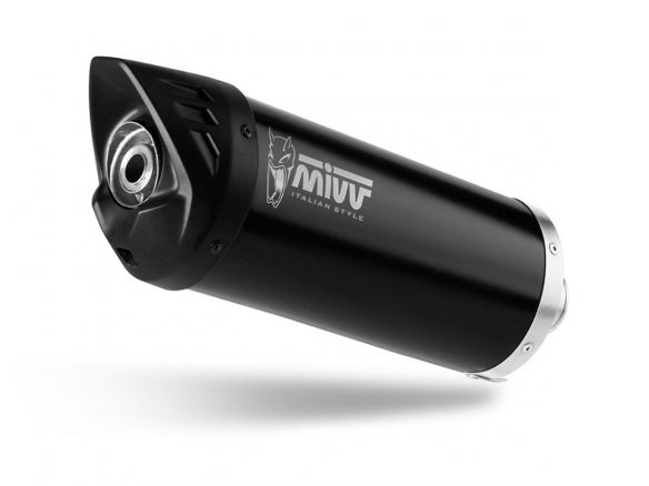 MIVV MOVER BLACK PAINTED STAINLESS STEEL SILENCER SLIP-ON YAMAHA X-MAX 125 17-20