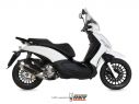 COMPLETE EXHAUST 1X1 MIVV URBAN STAINLESS STEEL PIAGGIO BEVERLY 125 2014-2016