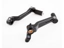 MOTOCORSE PAIR ALUMINUM REAR SETS LEVERS SHIFT GEAR AND REAR BRAKE MV AGUSTA BRUTALE 750 S 2003-2005