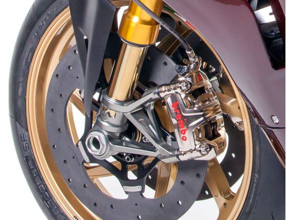 MOTOCORSE OHLINS FRONT FORKS KIT WITH MOTOCORSE SBK RADIAL ATTACHMENT DUCATI STREETFIGHTER V4