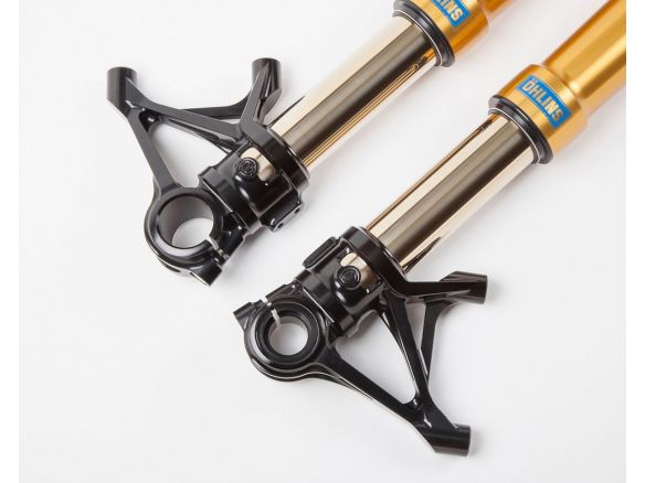 MOTOCORSE OHLINS FRONT FORKS KIT WITH MOTOCORSE SBK RADIAL ATTACHMENT DUCATI PANIGALE V4 25th ANNIVERSARIO 916