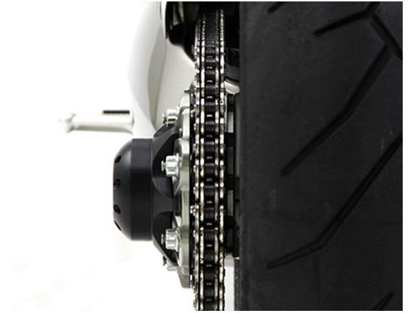 MOTOCORSE REAR WHEEL AXLE SLIDER SPINNER DESIGN DUCATI 1098/S/R