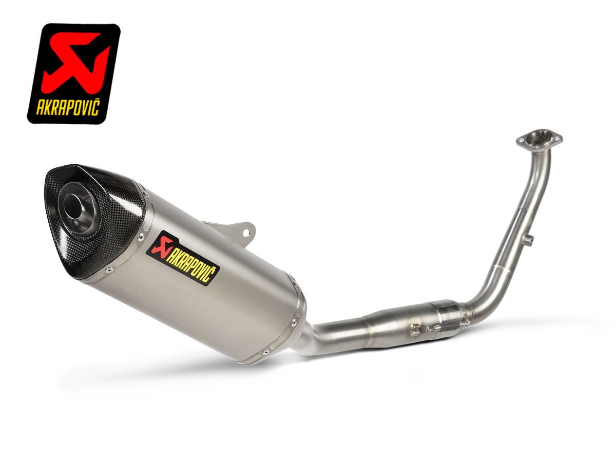 KYN for Yamaha YZFR125 2014-2018 MT125 2014-2019 YZF R125 MT 125 V2 Tubo Collegamento collettori di Scarico Moto