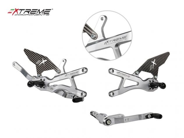 EXTREME CARBON SILVER GP EVO REARSETS...