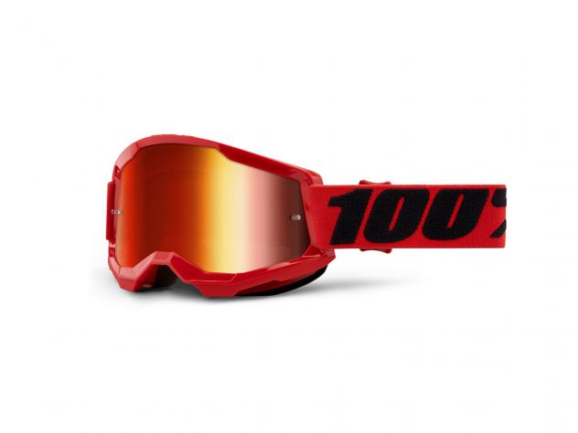 100% GOGGLES STRATA 2 YOUTH RED...