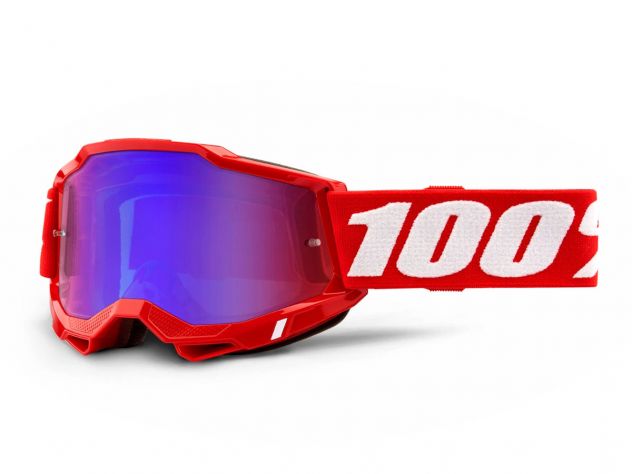 100% GOGGLES ACCURI 2 YOUTH NEON RED...
