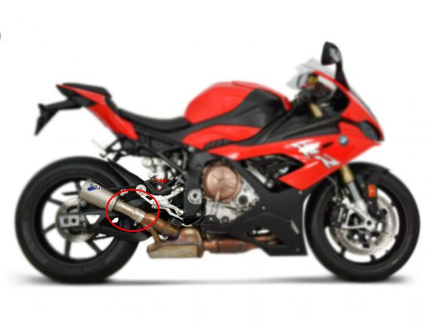 RACCORDO SCARICO ACCIAIO INOX TERMIGNONI BMW S 1000 RR 2019-2024