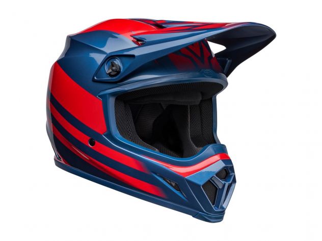 BELL OFF ROAD HELMET BLUE AND RED...