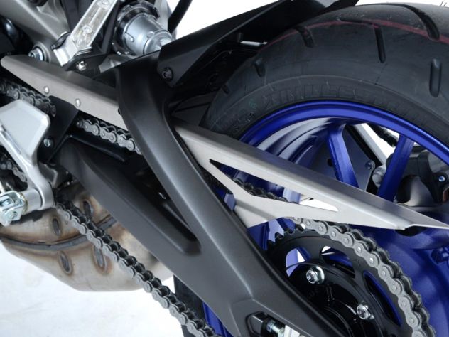 FROSTED ALUMINUM CHAIN GUARD R&G...
