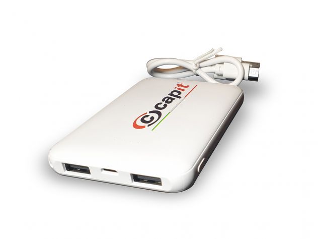 CAPIT POWER-BANK USB GILET JOULE WHITE