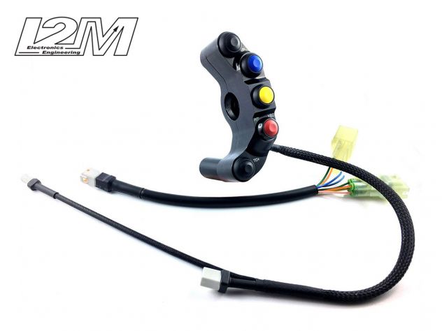 I2M 7-BUTTON RACING PUSH BUTTON WIRING BMW S 1000 RR 2015-2018