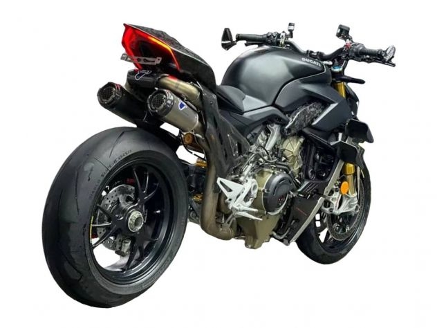 Termignoni Termignoni Ducati Streetfighter V4 2020 Echappement Moto Exhaust Titane Racing 