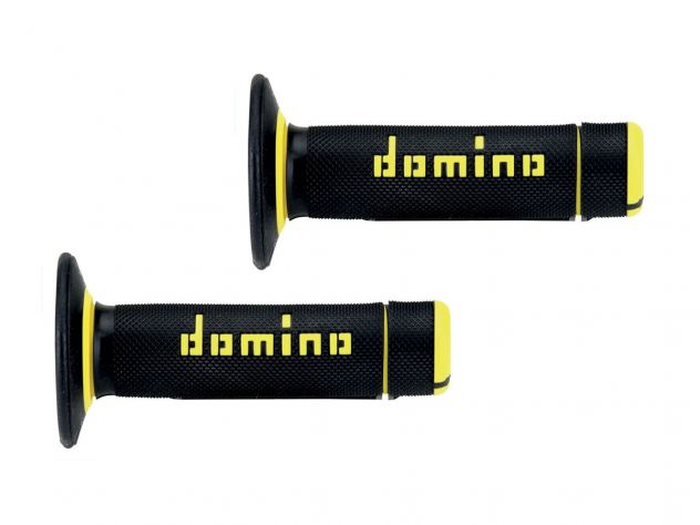 A020 DOMINO PAIR GRIPS BLACK / YELLOW...