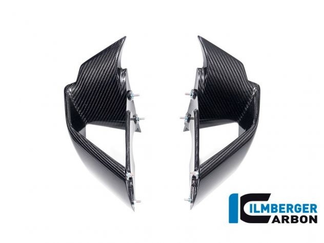 ILMBERGER GLOSSY CARBON FIN PAAR KIT...