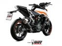 TERMINALE MIVV GP PRO ACCIAIO INOX NERO KTM DUKE 390 2021-2023