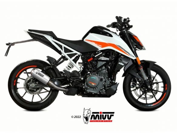 TERMINALE MIVV MK3 ACCIAIO INOX KTM DUKE 390 2021-2023