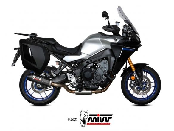 SYSTEME COMPLET MIVV OVALE CARBONE YAMAHA TRACER 9 / GT 2021-2023