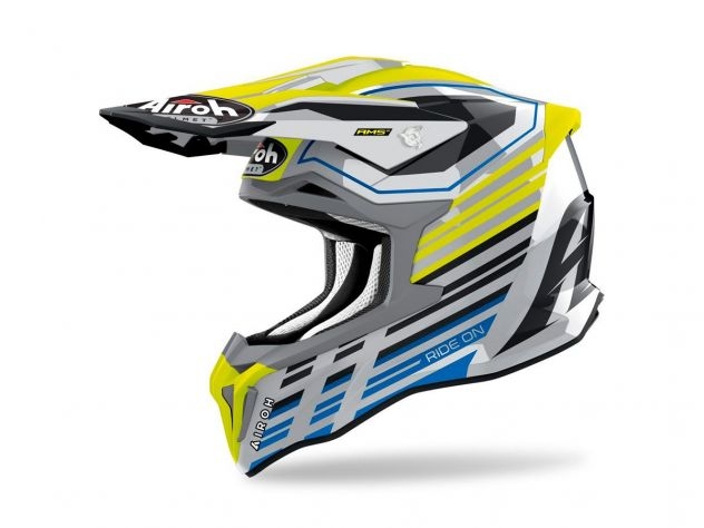 CASQUE AIROH OFF ROAD STRYCKER SHADED...