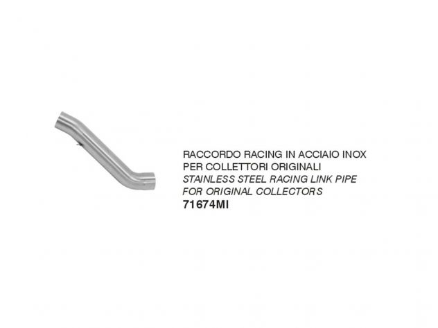 RACCORDO RACING ARROW APRILIA RSV4...