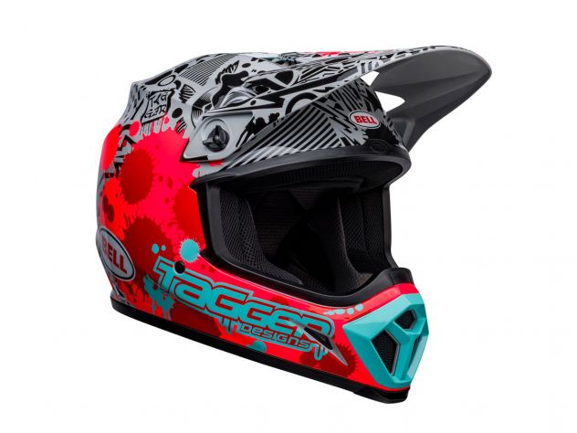 BELL OFF ROAD HELMET RED AND BLACK...