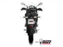 MIVV COMPLETE EXHAUST OVAL BLACK STAINLESS STEEL KAWASAKI VERSYS 650 2021-2023