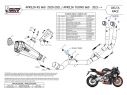SCARICO COMPLETO DELTA RACE MIVV CARBONIO APRILIA RS 660 2020-2023