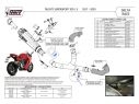 SILENCIADOR MIVV DELTA RACE ACERO INOXIDABLE DUCATI SUPERSPORT 939 / R 2017-2020