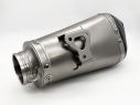 TERMIGNONI SLIP ON TERMINAL RLV-D54CN CONICAL STAINLESS STEEL CARBON END CAP