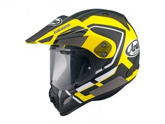 CASCO TOURING ARAI TOUR-X 4 DETOUR-2 AMARILLO FLUOR