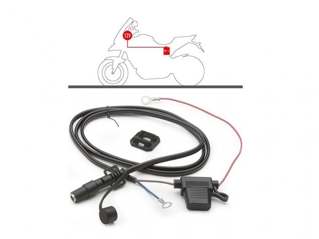 GIVI UNIVERSAL CABLE SET FOR BATTERY...