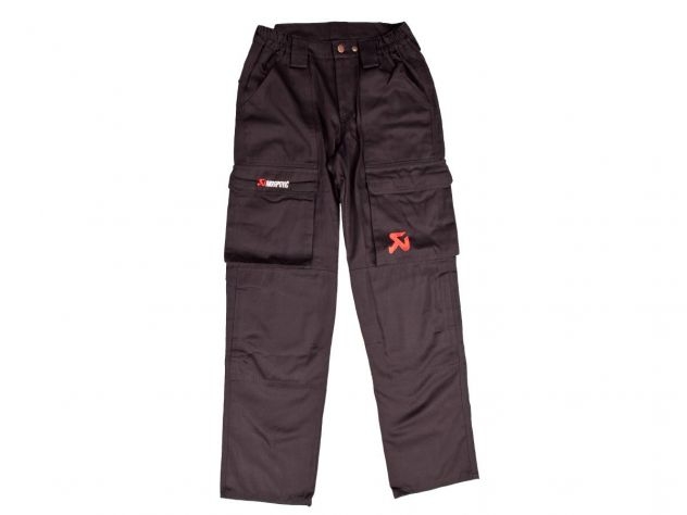 AKRAPOVIC OFFICIAL BLACK TROUSERS...