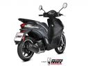 MIVV MOVER COMPLETE EXHAUST BLACK STAINLESS STEEL PIAGGIO LIBERTY 125 2019-2023