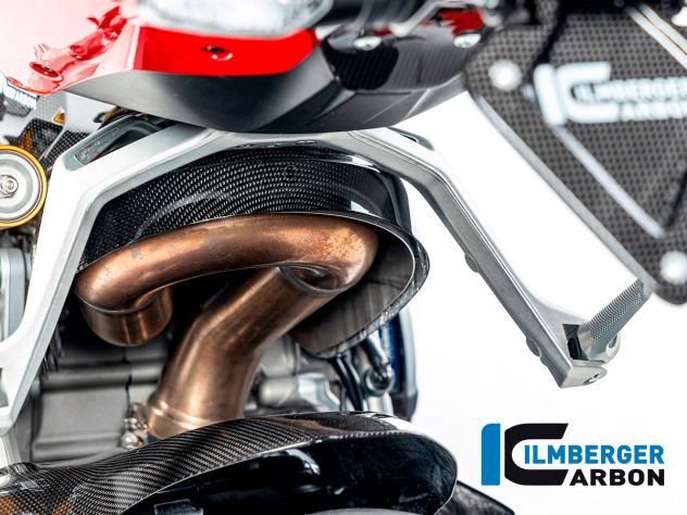 ILMBERGER GLOSS CARBON EXHAUST COVER...