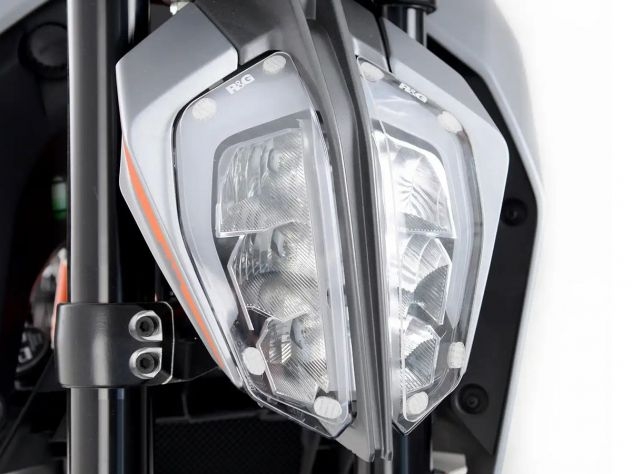 FRONT HEADLIGHT PROTECTION R&G KTM...