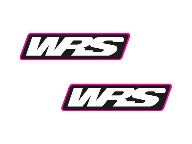 PAIR OF WRS WINDSCREEN STICKERS...