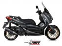 MIVV MOVER BLACK PAINTED STAINLESS STEEL SILENCER SLIP-ON YAMAHA X-MAX 125 21-23