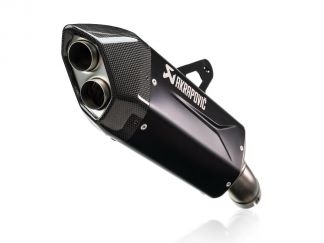 AKRAPOVIC BLACK TITANIUM SILENCER APPROVED BMW R 1300 GS / ADV 2023-2025