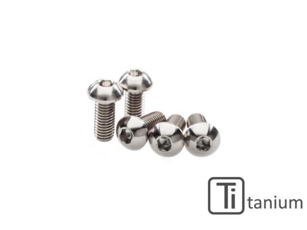 KIT VITI DISCO FRENO ANT. M8X20 5PZ TITANIO. CNC RACING DUCATI MULTISTRADA 950 2017-18