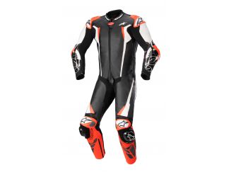 Alpinestars 革ツナギ ブラック/オレンジ Alpinestars 革ツナギ ブラック/オレンジ Alpinestars 革ツナギ 黒