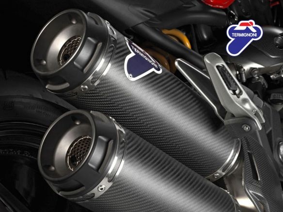 SILENCERS APPROVED TERMIGNONI CARBON DUCATI MONSTER 821