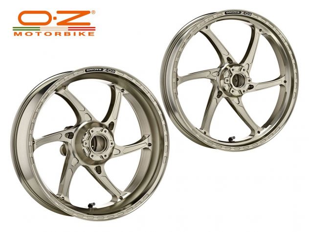 FORGED ALUMINUM WHEELS RIMS GASS RS-A OZ RACING BMW S 1000 R 2015