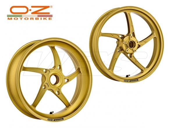 COPPIA CERCHI ALLUMINIO PIEGA OZ RACING MONOBRACCIO MV AGUSTA RIVALE 800 2011-2014