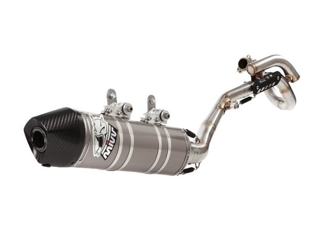 COMPLETE EXHAUST MIVV OVAL OVAL STAINLESS STEEL-CARBON BETA 350 RR 2011-2012