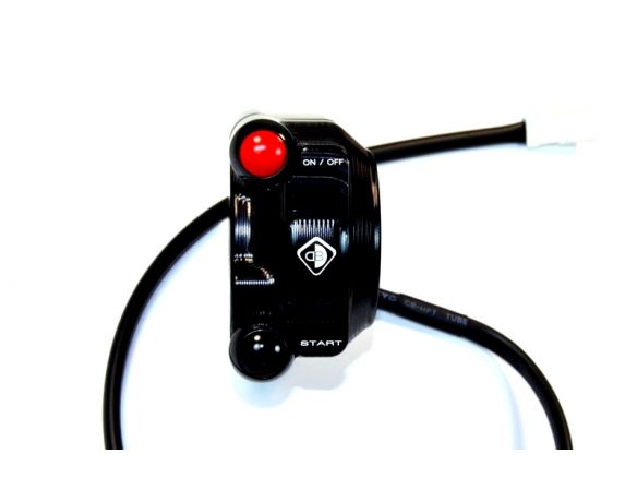 CPPI09 GAS CONTROL PANEL WITH INTEGRATED PUSH BUTTON DUCABIKE DUCATI PANIGALE 959