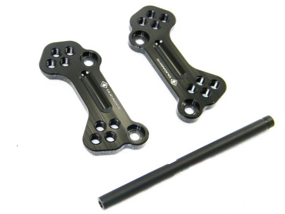 PAP01D ADJUSTABLE REAR SETS SUPPORTS 848/1098/1198 DUCABIKE DUCATI 848 / 1098 / 1198