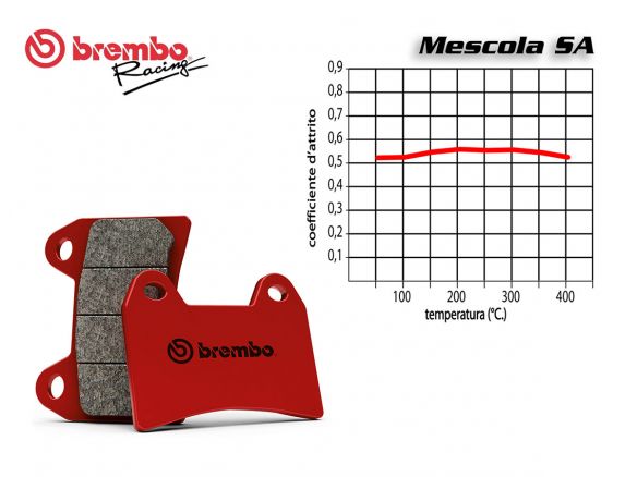 BREMBO FRONT BRAKE PADS SET BENELLI BORN IN HELL 125 1998 +
