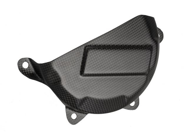 COVER CARTER FRIZIONE CARBONIO OPACO CNC RACING DUCATI 959 PANIGALE 2016-19