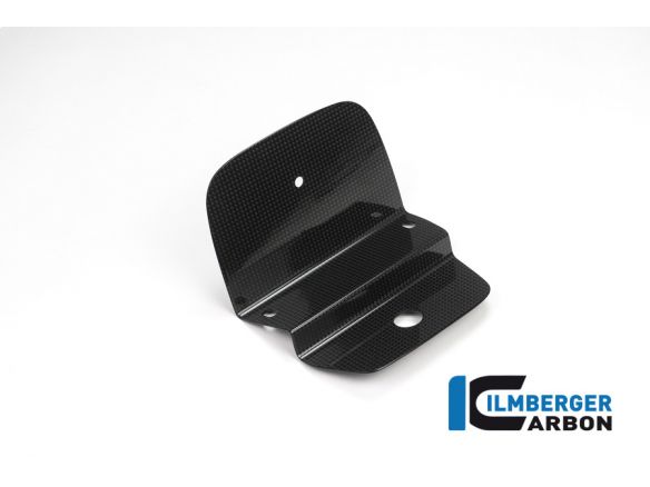 GEARBOX COVER WITH HOLE FOR OIL BREATHER PIPE CARBON ILMBERGER BMW R45 / R100 V2