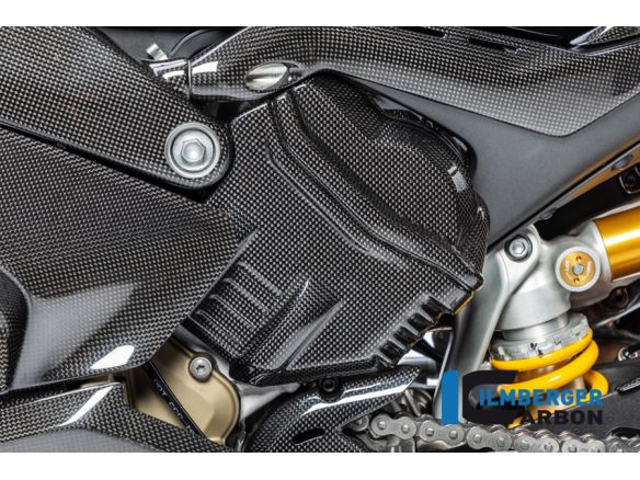 CAM COVER LEFT GLOSS CARBON ILMBERGER DUCATI PANIGALE V4 2018-2019