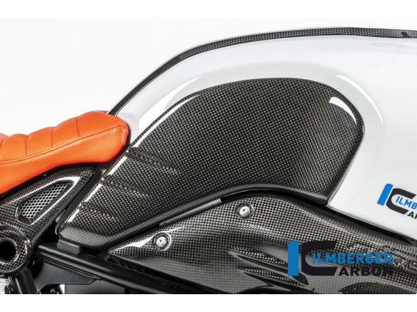 TANK COVER RIGHT CARBON ILMBERGER BMW R NINE T SCRAMBLER 2016-2018